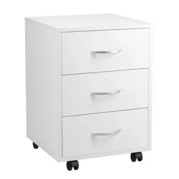 Тумба выкатная, 420х400х585, белая