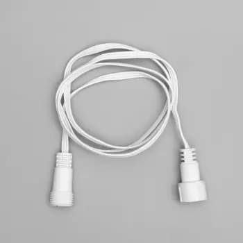 Удлинитель для гирлянд умс, 3w, 100 см, белая нить, 220 в