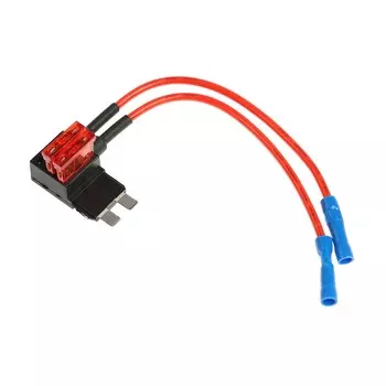 Удлинитель предохранителя двойной, стандарт 10а, провод 15 см