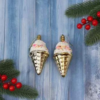 Ёлочные игрушки 2 шт.