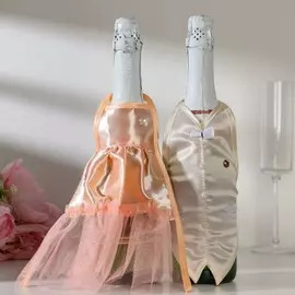 Украшение на шампанское