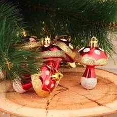 Ёлочные игрушки 6 шт.