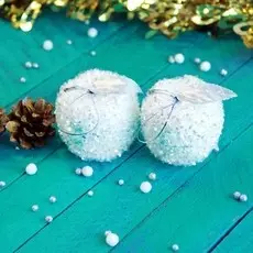 Ёлочные игрушки 6 шт.