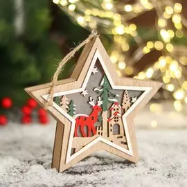 Украшение ёлочное свет