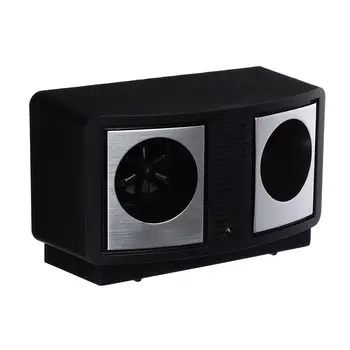 Ультразвуковой отпугиватель luazon lri-26, от вредителей, 200 м2, от usb, черный