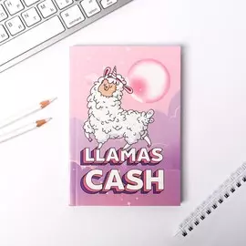 Умный блокнот cashbook а6, 68 листов llamas cash
