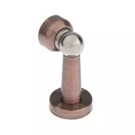 Упор дверной lockland, магнитный, цвет медь