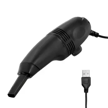 Пылесос для компьютера и периферии luazon mr-01, usb, с насадками, черный