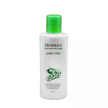 Успокаивающая эмульсия для лица с экстрактом огурца