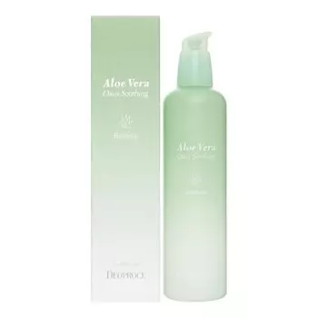 Успокаивающая и увлажняющая эмульсия для лица с экстрактом алоэ вера