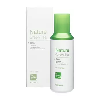 Успокаивающий тонер для лица с экстрактом зеленого чая