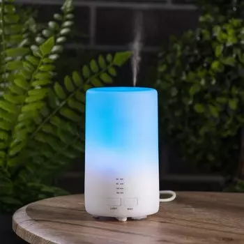 Увлажнитель воздуха luazon lhu-12, ультразвуковой, 200 мл, 5 режимов, белый