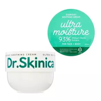 Увлажняющий и успокаивающий ежедневный крем для лица и тела