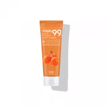 Увлажняющий и успокаивающий гель для лица и тела с витаминами 120мл