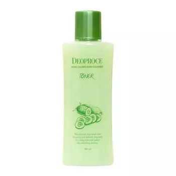 Увлажняющий успокаивающий тонер для лица с экстрактом огурца