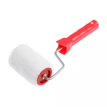 Валик лом, искусственный мех, 100 мм, рукоятка d=6 мм, d=50 мм, ворс 20 мм