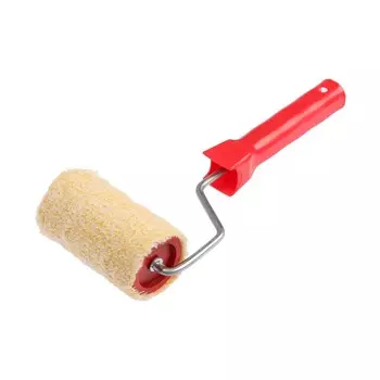 Валик лом, полиакрил, 100 мм, рукоятка d=6 мм, d=50 мм, ворс 6 мм