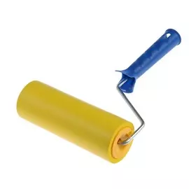 Валик прижимной тундра, резина, 180 мм, рукоятка d=6 мм