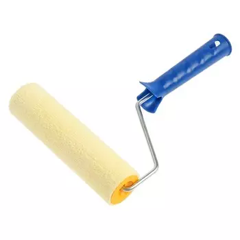 Валик тундра, велюр, 180 мм, рукоятка d=6 мм, d=42 мм, ворс 4 мм