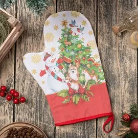 Варежка прихватка