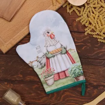 Варежка прихватка