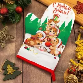 Варежка прихватка