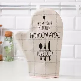 Варежка прихватка