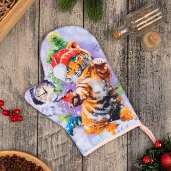 Варежка прихватка