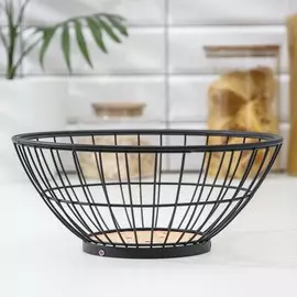 Ваза для фруктов круглая