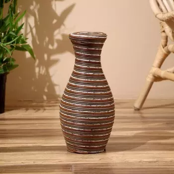 Ваза напольная, 171735 см (+/- 3 см), плетеная