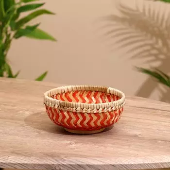 Корзинка плетеная, 14146 см, бамбук