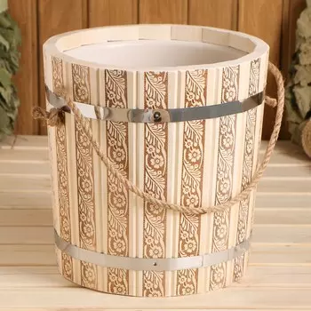 Ведро - запарник для бани и сауны