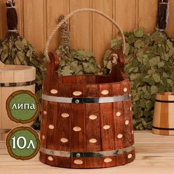 Ведро из липы,