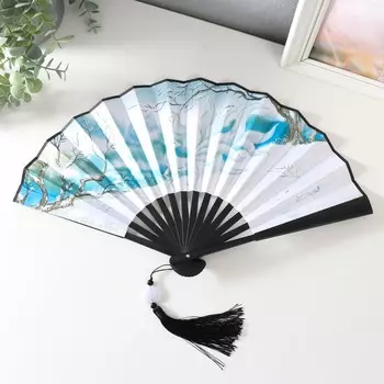 Веер складной h=27 см