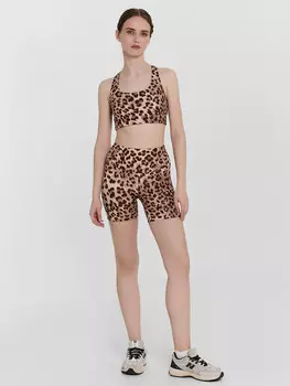 Велосипедки женские леопардовые