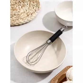 Венчик для взбивания доляна venus, 21 см, черный