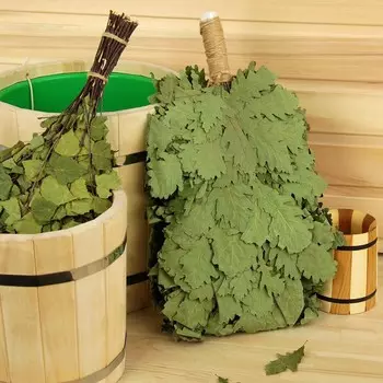 Веник для бани дубовый, 55 см