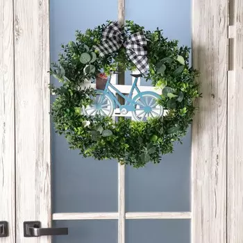 Венок на дверь интерьерный