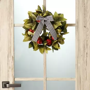 Венок на дверь интерьерный