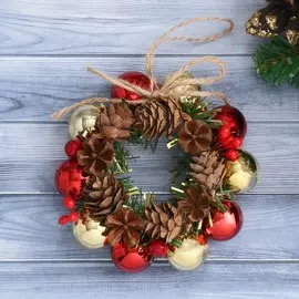 Венок новогодний d=10 см