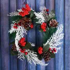 Венок новогодний d=16 см