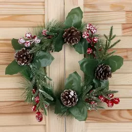 Венок новогодний d=18 см