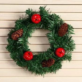 Венок новогодний d=19 см