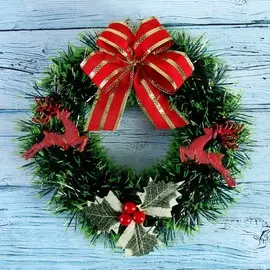 Венок новогодний d-21 см