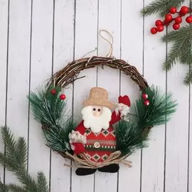 Венок новогодний d-22 см