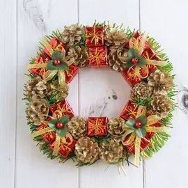Венок новогодний d=22 см
