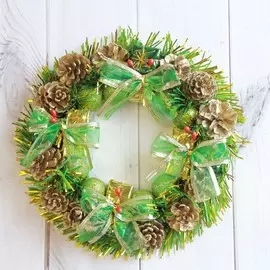 Венок новогодний d=22 см