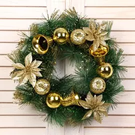 Венок новогодний d=25 см