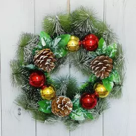 Венок новогодний d=27 см