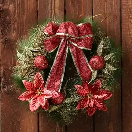 Венок новогодний d=28 см